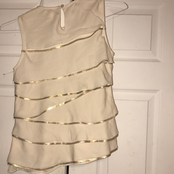 Women’s Michael Kors Silk Sequined Top - Picture 6 of 8